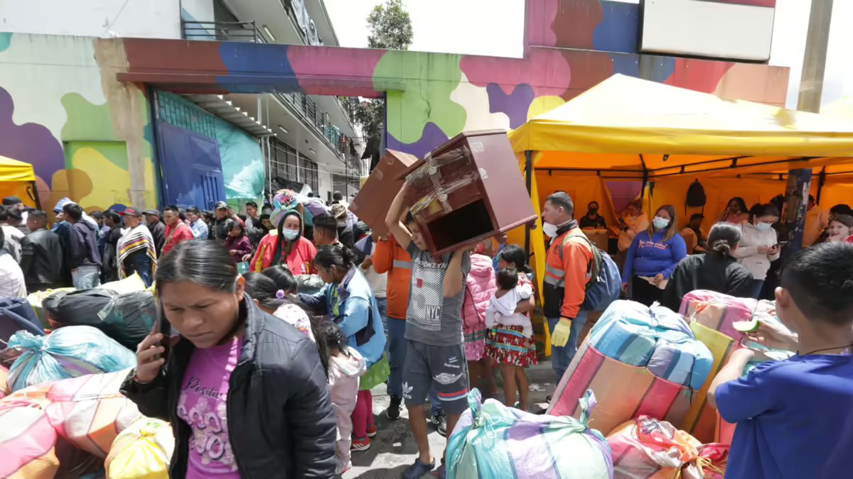 El Remento de la Comunidad Emberá de la Upi la Rioja en Bogotá Se Vio Truncada Por Riña