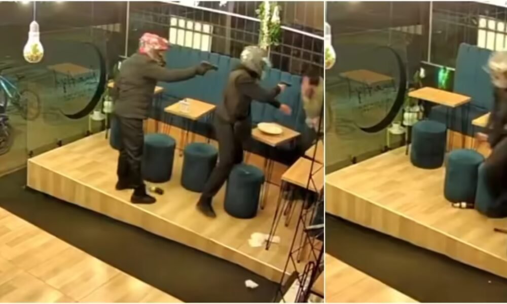 Violento Atraco en un restaurante en Cedritos, Norte de Bogotá, Quedó Registro en Cámaras de Seguridad