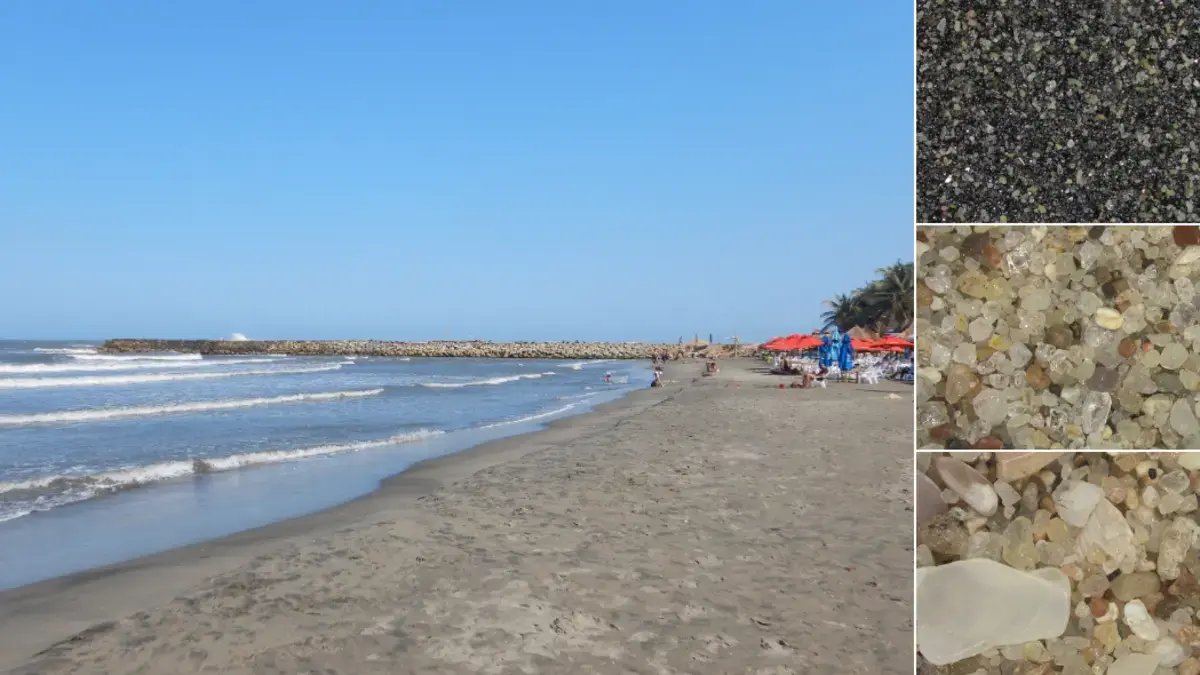 Estudio Pionero Revela Tipología de Playas del Caribe Colombiano Con Análisis de Arena