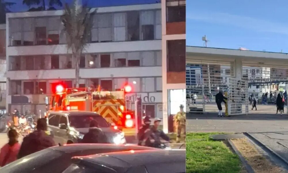 Reportan explosión dentro de edificio de la universidad nacional en bogotá en medio de perturbatos: Habría Heridos
