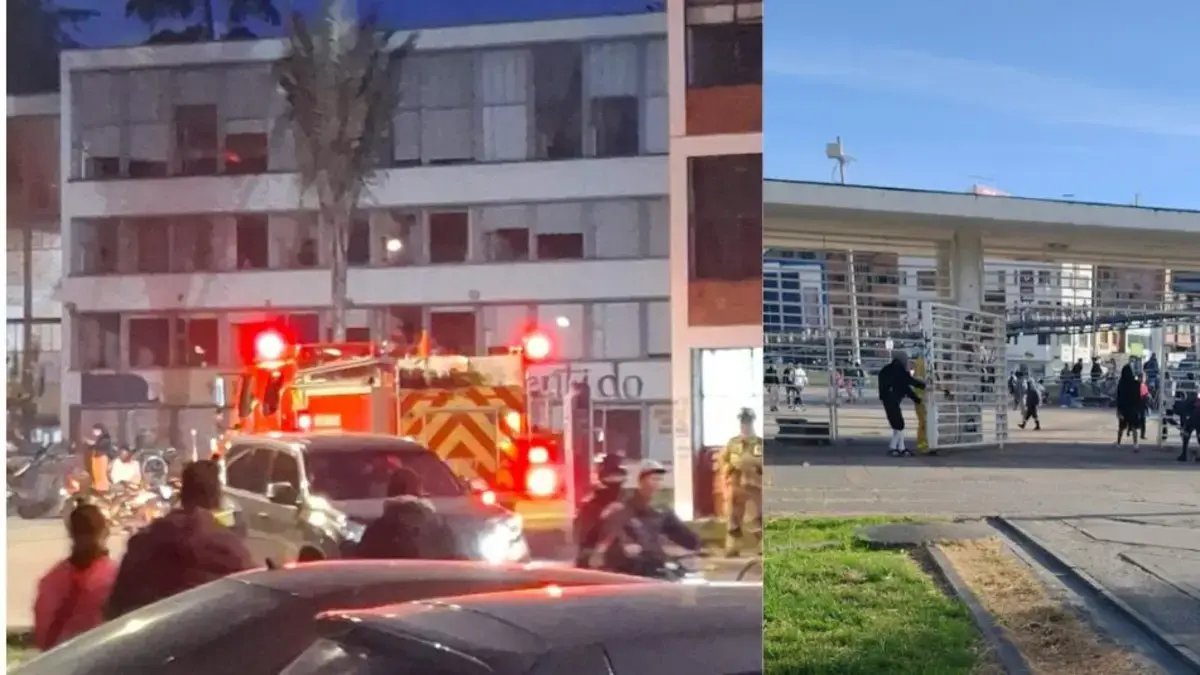 Reportan explosión dentro de edificio de la universidad nacional en bogotá en medio de perturbatos: Habría Heridos
