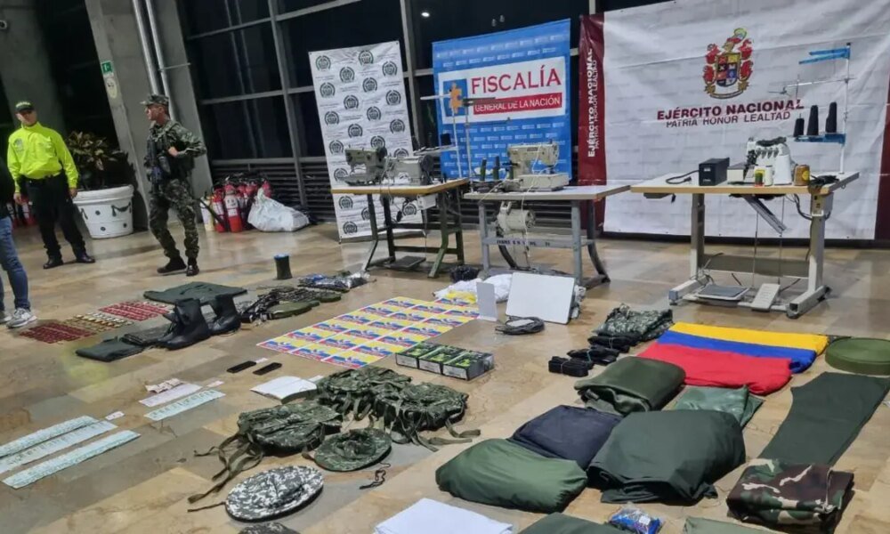 Tras atentados en Medellín, Autoridadadas Confirman Hallazgo de Fábrica de Uniformes para Disidencias de Las Farc y Capta de alias 'Tío' en operativa