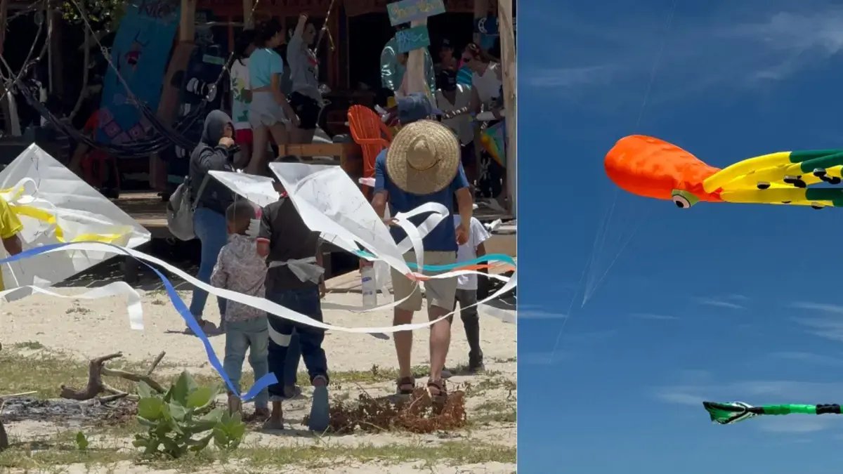 Así Volaron en la Guajira por Los Aires Las Ilususes de Muchos Niños Wayuu