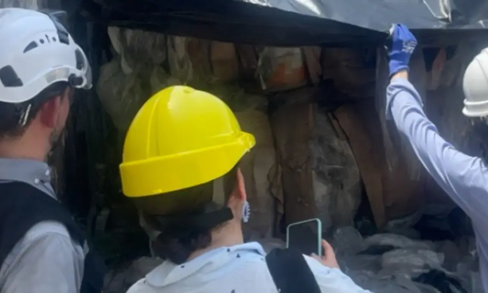 la entidad halló más de 17 toneladas