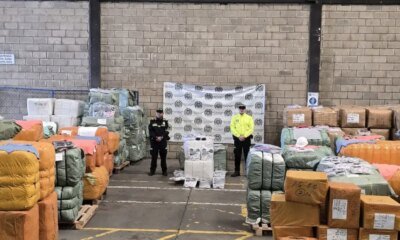 Incautan Contenedor Con 79.683 Unidades de Contrabando en el Puerto de Barranquilla