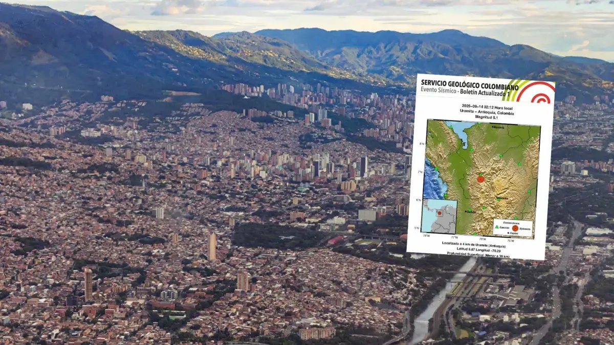 Así se vivió el temblor de magnitud 5.3 que señoró a los habitantes de medellín y antioquia en la madrugada del 14 de septiembre