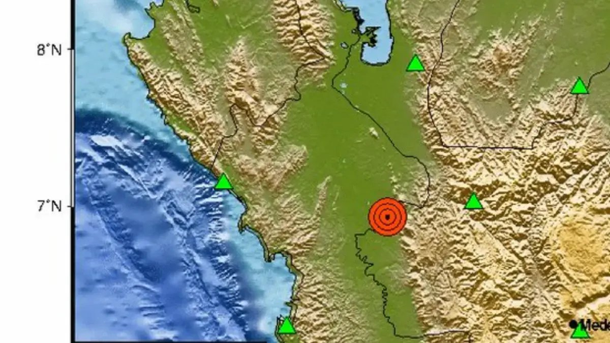 Temblor en Colombia | Reportan Nuevo Sismo en Antioquia en la Tarde del Domingo 14 de Septiembre; Epicentro, magnitud y Profundidad