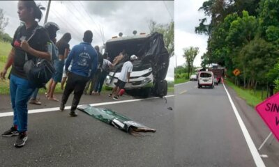 Tres Muertos y Tres Heridos Dejó accidente de autobús en el Urabá