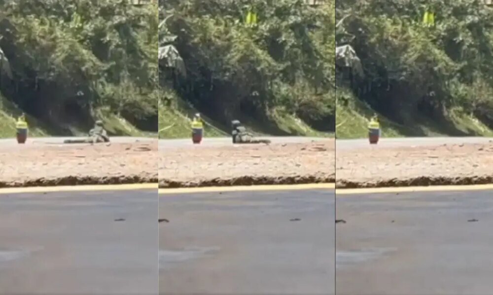 La Heroica Acción de Soldado del Ejército Nacional que verificó Artefacto de Explosivo de Las Disidencias en la Vía Panamericana, en Cauca