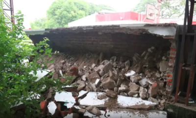 Gradería se Viene Abajo en Institución Educativa de Manatí y Obligra Un suspender clases por Riesgo Estructural