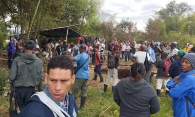 Ocho Mineros Siguen Atrapados Bajo Tierra en Cauca