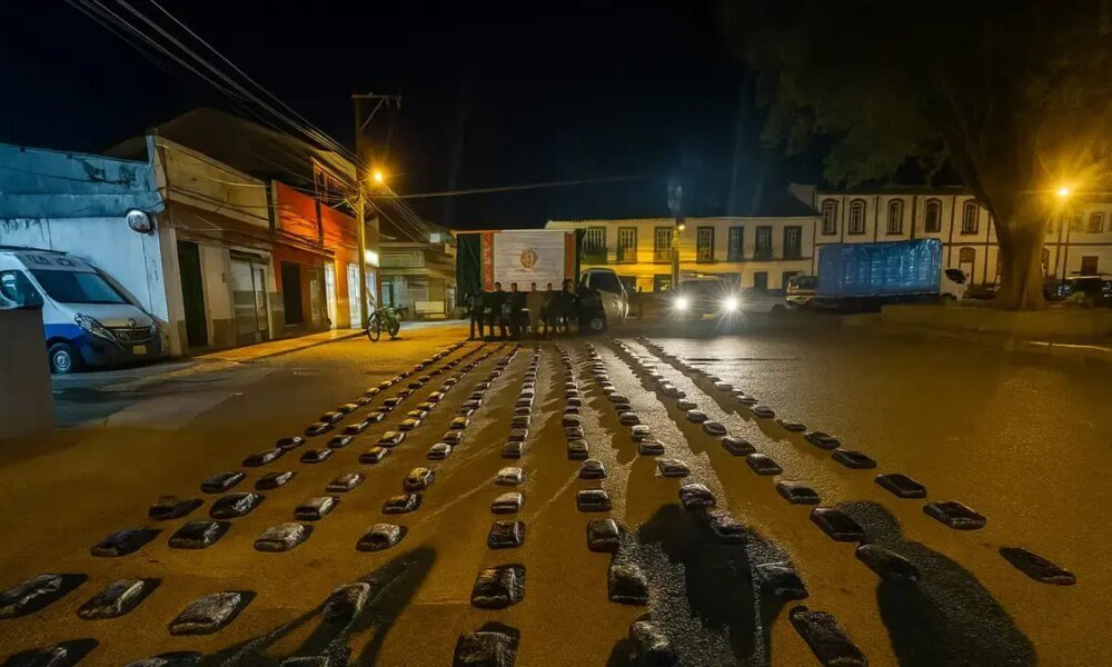 en otro operativo Cayó Media Tonelada Más