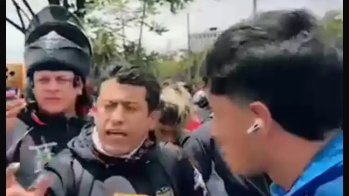 Concept Julián Forero Arremetió Contra Periodista en Medio de Protesta