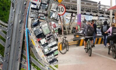 se construyó por falta de accessos para personas con discapacidad y ciclistas; Nuevas Nuevas Obras