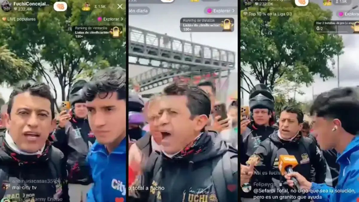Periodista de Citytv agredido por concertal 'fuchi' cuenta lo que sucedió en medio de las protestas del 16 de septiembre: 'expuso mi integridad física'