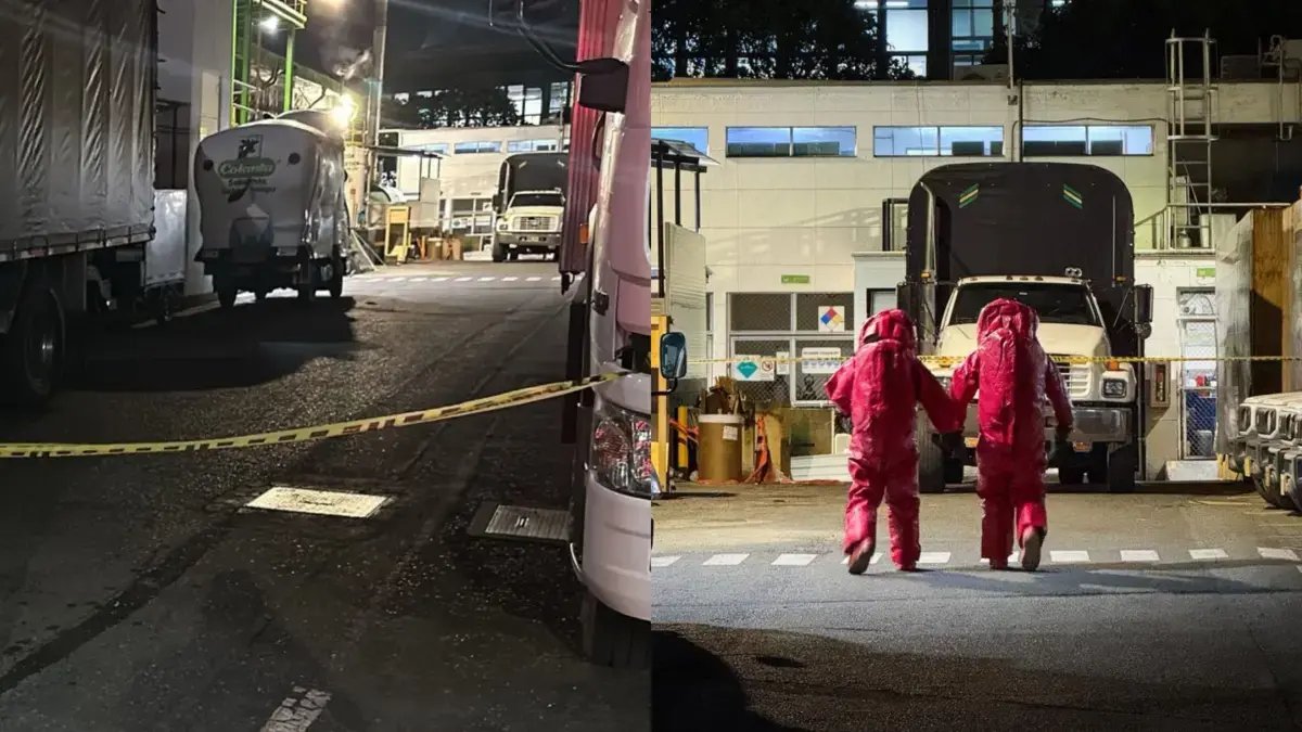 Autoridadas Evacuaron a Toda la Empresa por un un escape de Amoníaco; este se sabe