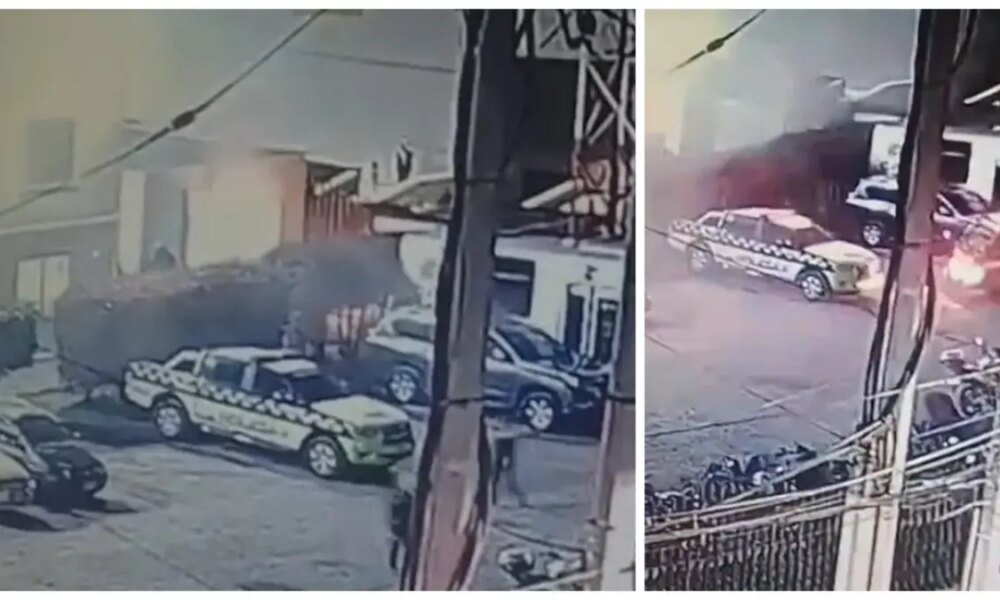 Así fue el incendio que se Registro en el Interior de la Estación de Policía en Funza: ESTO ES LO QUE SE SABE