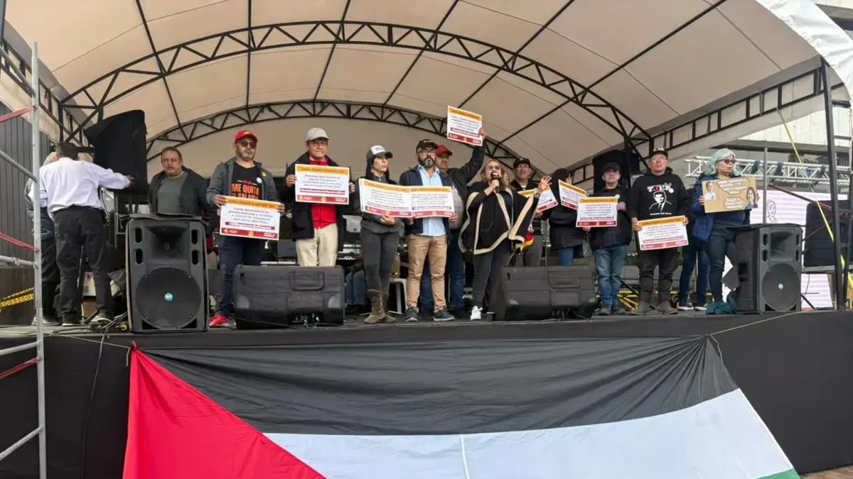 Las Razones de la Protestas de Los Miembros de Sindicato de Profesores en Bogotá