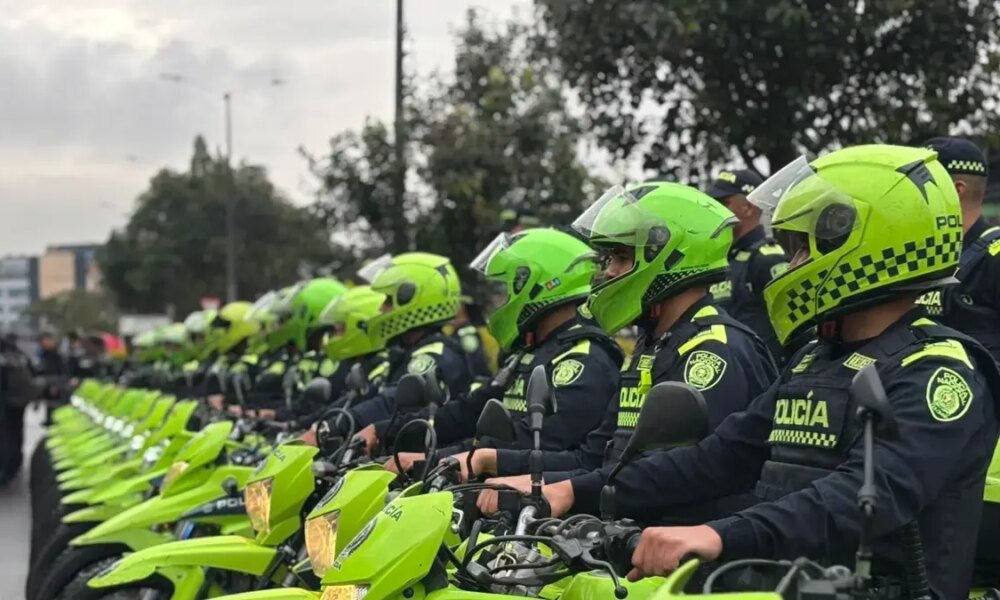 2.100 Policías Refuerzan la Seguridad en Bogotá Durante el Fin de Semana de Amor y Amis