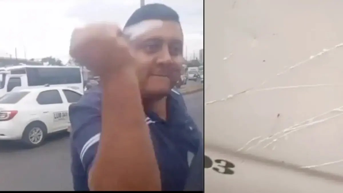Director de vehículo particular atacó a ruta escolar con un arma blanca en medio de discusión en bogotá