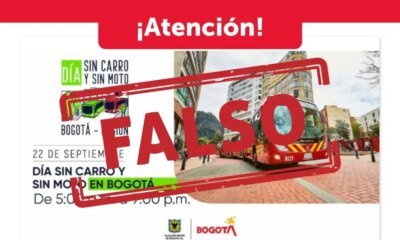 ¡PILAS! La Secretaría de Movilidad de Bogotá Desmintió la Información Sobre Un Supuesto Día Sin Carro y Sin Moto en La Ciudadad