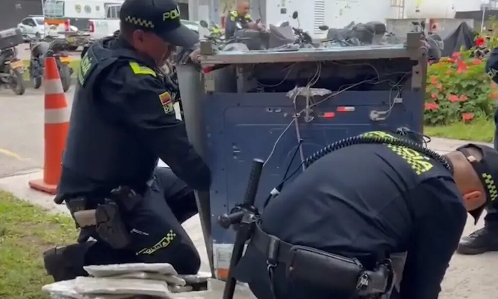 Así fue adecuada la estufa en la que pretendía enviar 21 kilos de marihuana desde bogotá hacia San andrés