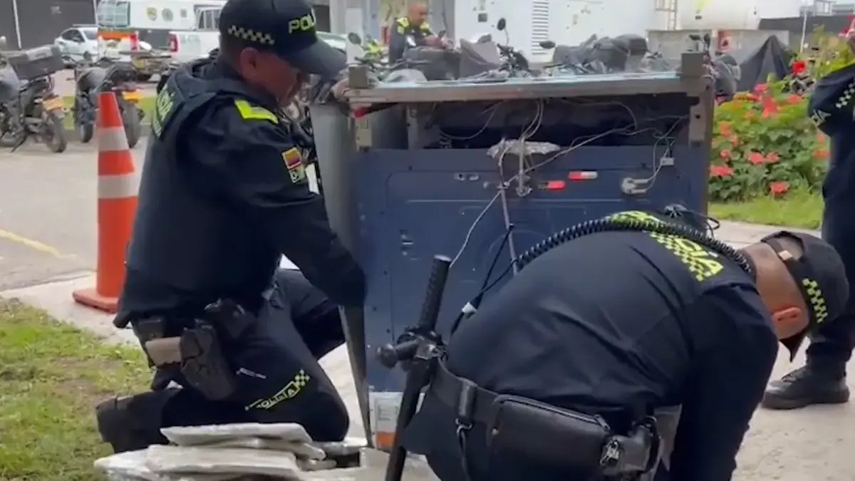Así fue adecuada la estufa en la que pretendía enviar 21 kilos de marihuana desde bogotá hacia San andrés