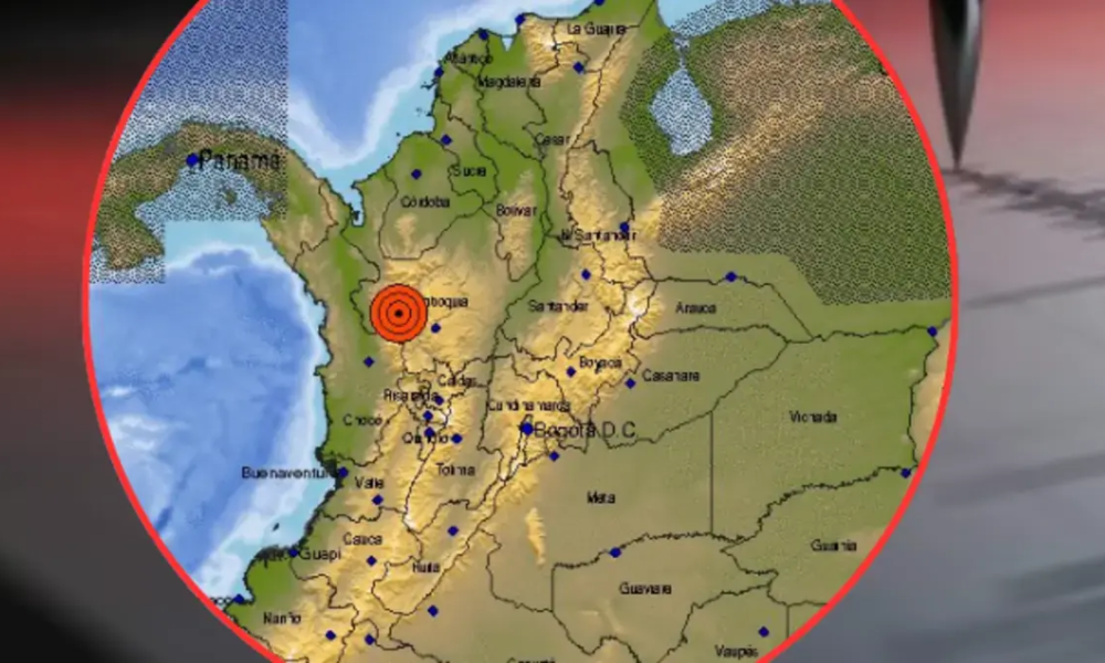 Sismo de Magnitud 4,6 SE Registó en Urrao, Antioquia, La Tarde de Este Domingo 21 de Septiembre