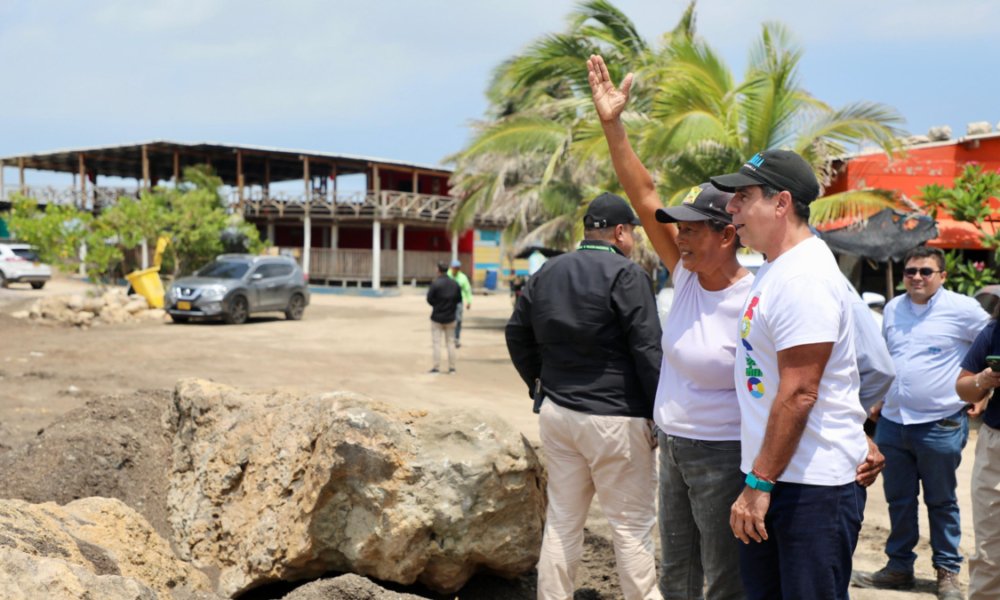 Distrito de Barranquilla Anuncia El Inicio de Obras de RECUPERACIÓN EN EL TAJAMAR OCCIDENTAL DE BOCAS DE CENIZA TRAS EROSIÓN SUPERICIAL