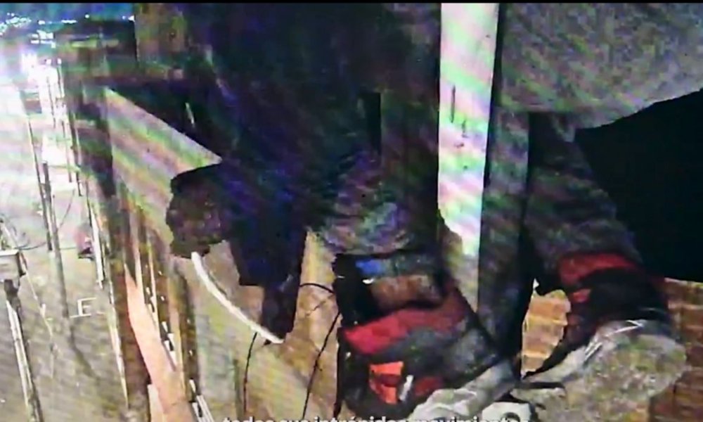 Intentó Daña Cámaras del C4 Trepado