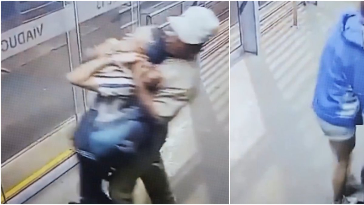 Alias ​​la Araña Ahorcó Un alcalde de un adulto de un adulto y lo tumbó al piso para robarlo