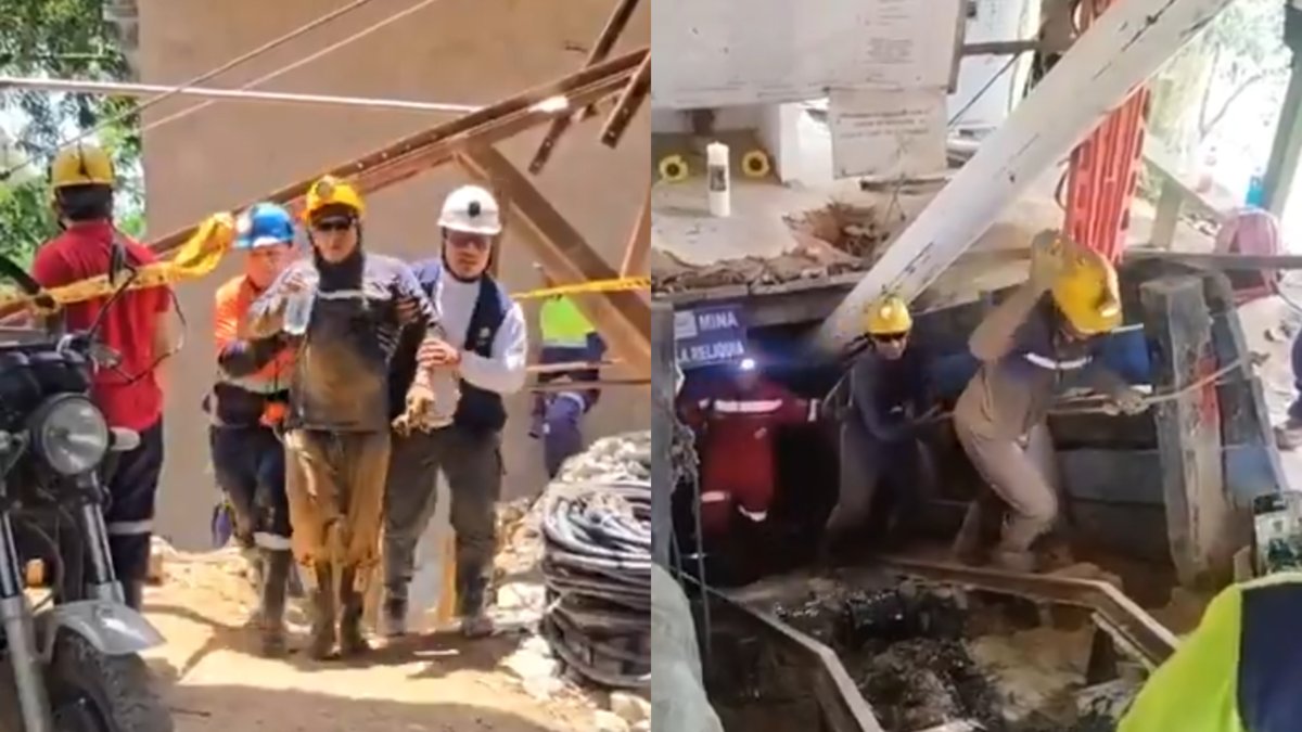 Confirmaron Rescate de los 23 Mineros atrrapados en la Mina de Oro la Reliquia de Segovia (Antioquia)