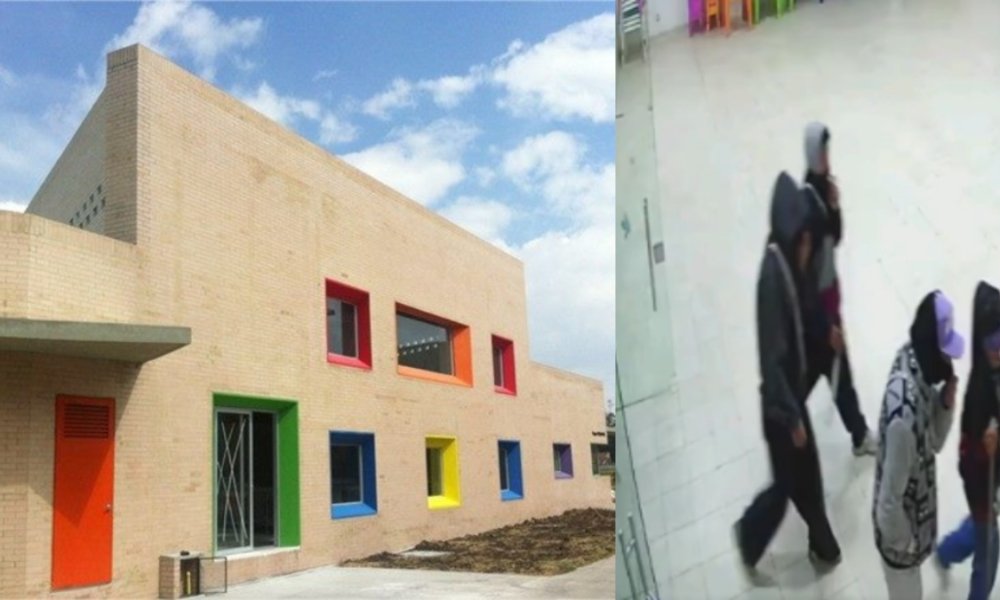 Vídeo | Indignación por encapuchados que se robaron la comida de niños en soacha