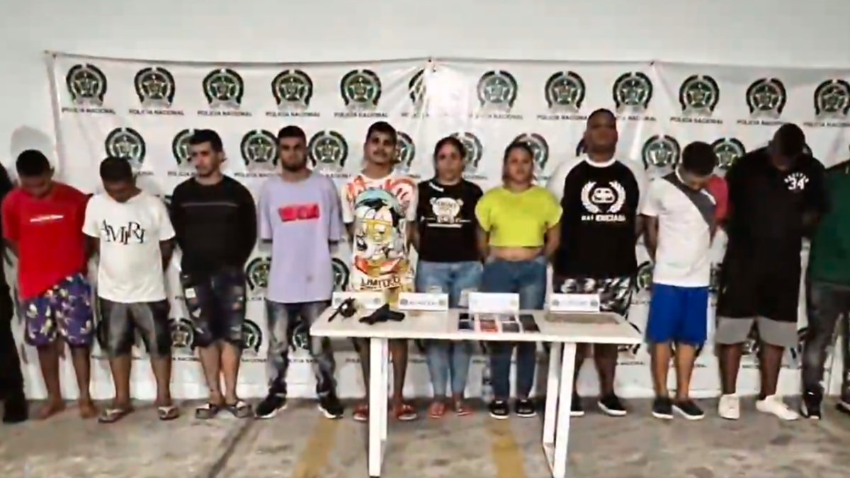 Los Capturados Acumulaban 45 Anotaciones Judiciales