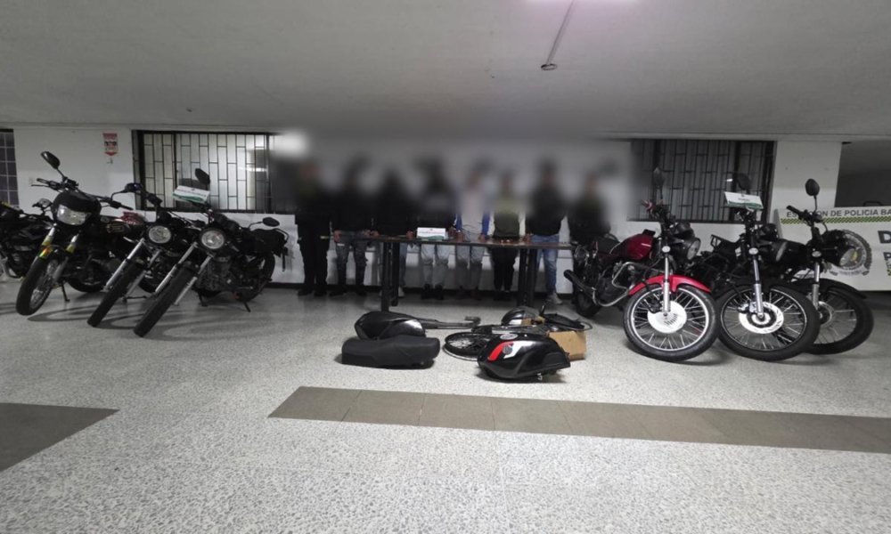Cayó Banda Dedicada Al Hogo de Motos en Barrios Unidos
