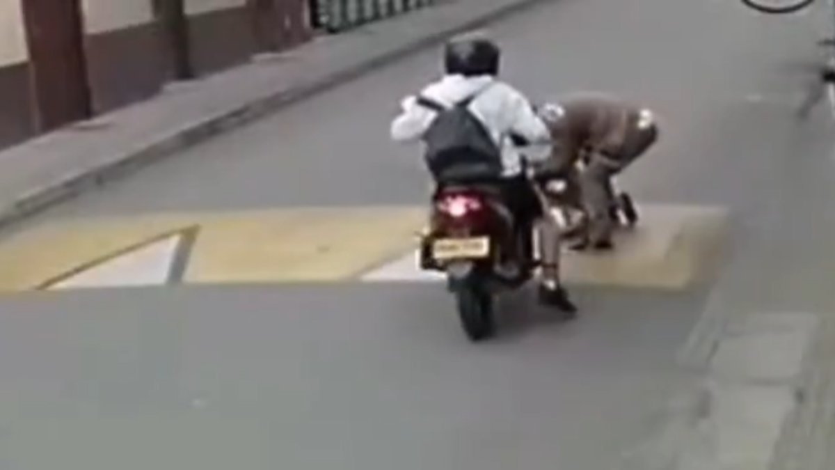 Motociclista Atropelló a un niño de 7 años y se dio a la fuga en guarne