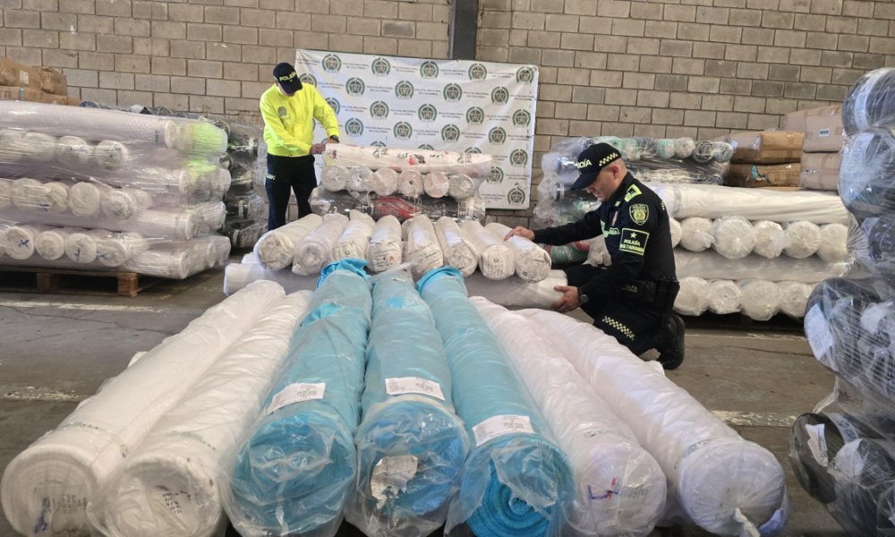 Aprehenden Mercancía Ilegal Avaluada en Más de $ 1.400 MILLONES