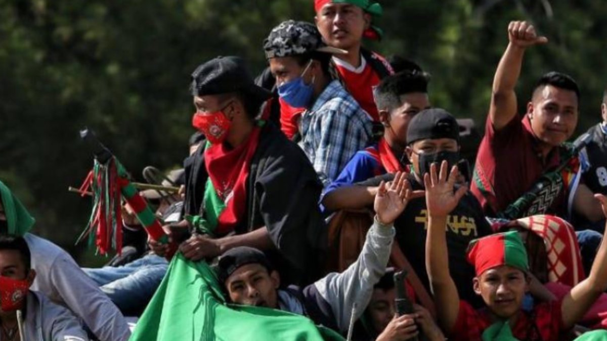 ¿Quiénes son los indígenas de misión humanitaria retenida que había rescatado a dos niñas de los disidentes? Clamor por su liberación en Cauca
