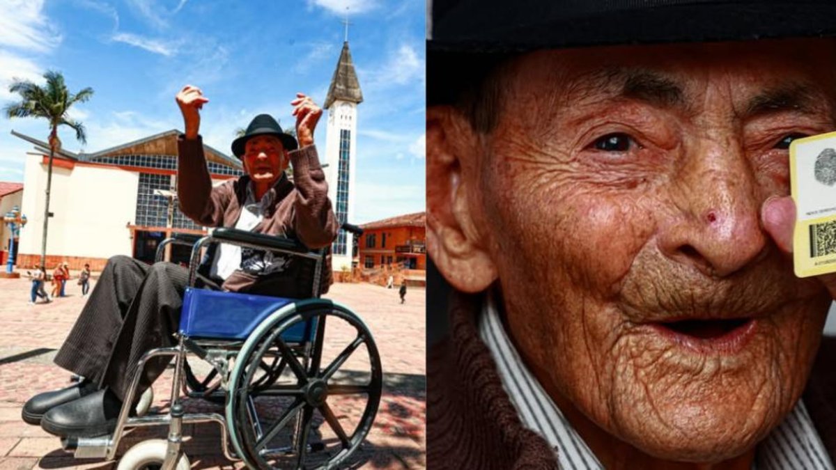 A los 112 años murió Julio Saldarriaga, el hombre más longevo de Colombia