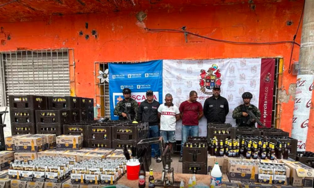 Dos Capturados y Más de Mil Unidades Incautadas