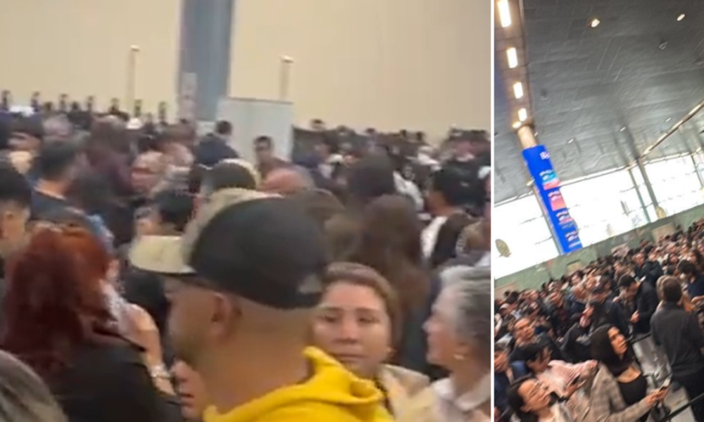 Pasajeros Reportaron Largas Filas en el Aeropuerto el Dorado por Demoras en Migracia Al Inicio de la Semana de Receso