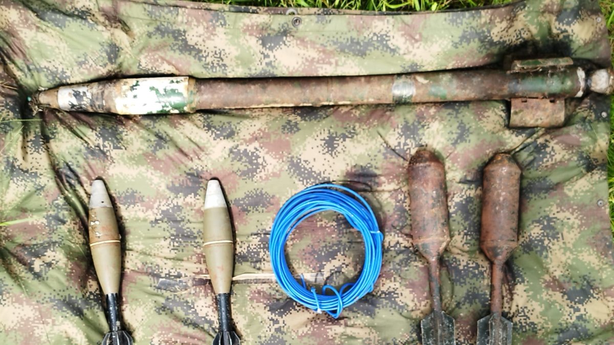 Fue Hallado Hasta Un Misil de Alto Poder Destructivo