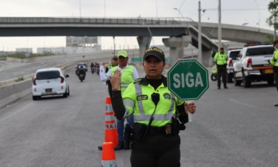 La Policía Refuerza Seguridad y Movilidad en Barranquilla por Semana de Receso Escolar; 250 Mil Vehículos Rodarán por Las Vías del Área Metropolitana