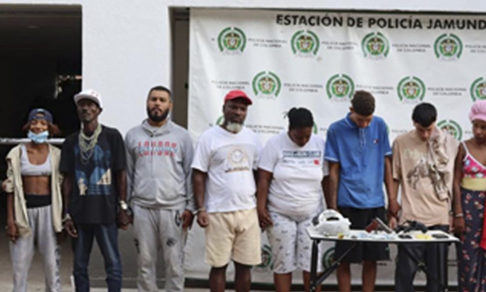 ONU Policía, Entre Los 12 Capturados de la Banda Criminal 'Los del Edén'