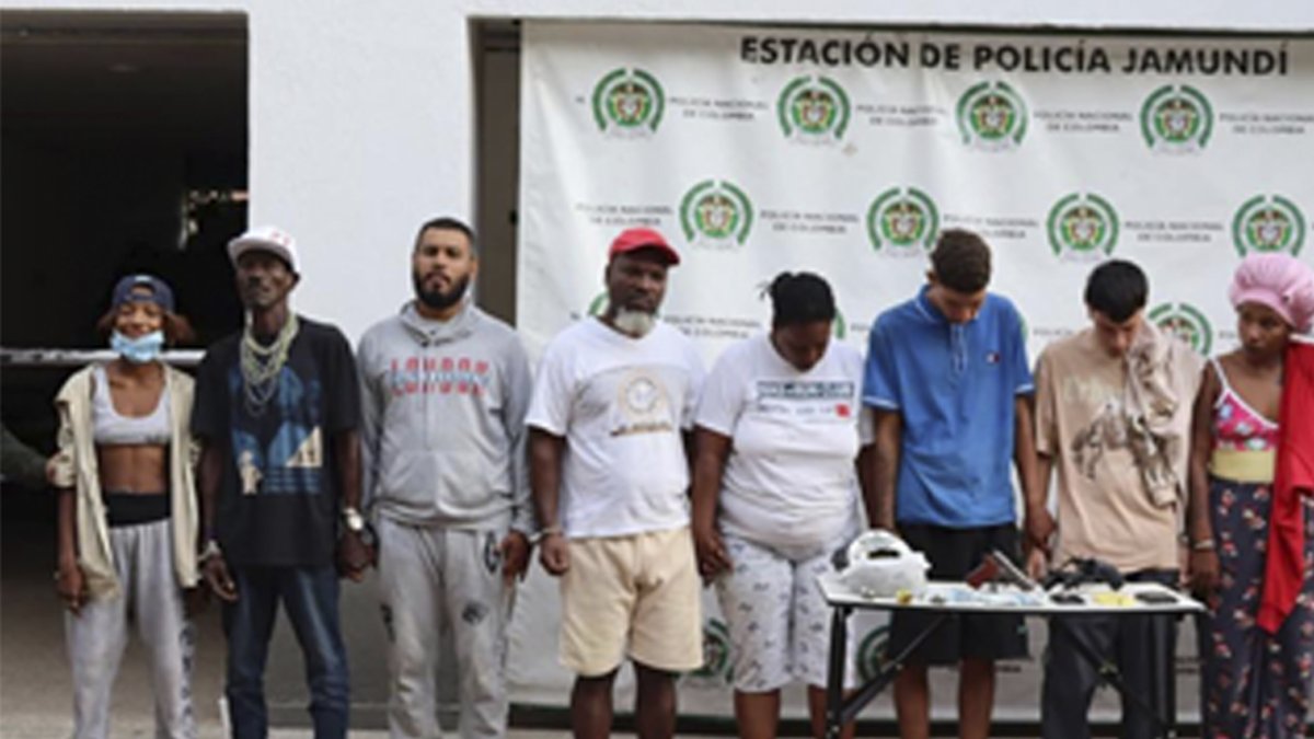 ONU Policía, Entre Los 12 Capturados de la Banda Criminal 'Los del Edén'