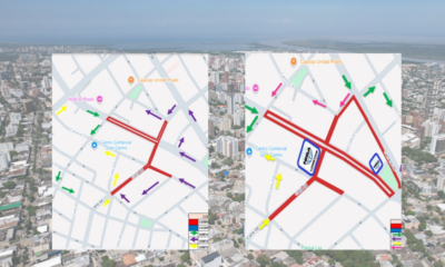 Cierres Viales ESTE Lunes 6 de Octubre por Obras en la Circunvalar y Grabaciones de Serie de Netflix en el Norte de Barranquilla