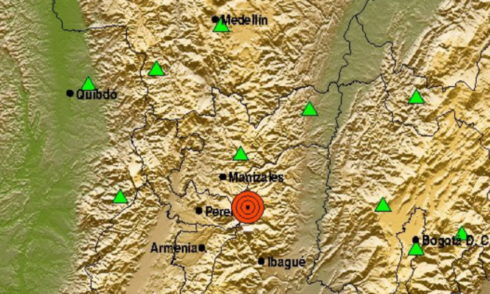 TEMBLOR EN COLOMBIA ESTE DOMINGO 5 DE OCTUBRE