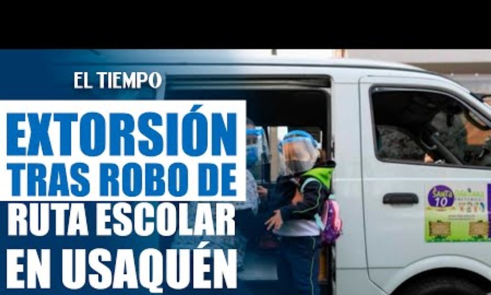 Roban Ruta Escolar y Exigen Dinero para Devolverla