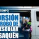 Roban Ruta Escolar y Exigen Dinero para Devolverla