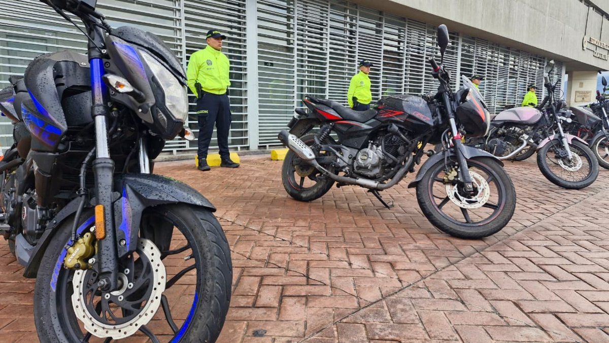 Con apoyo del halcón y patrullas en tierra, en una invasión Fueron Halladas 8 Motos que